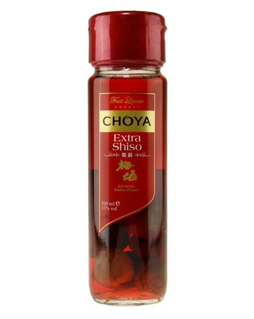 Choya Extra Shiso Umeshu Likør 70 centiliter och 17 procent alkohol