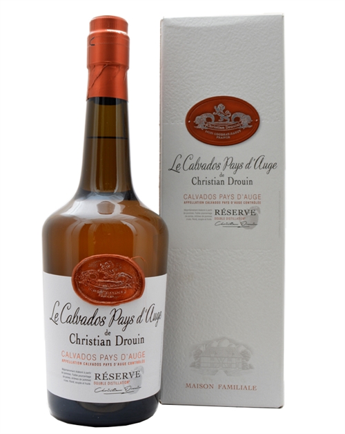 Le Calvados Pays d\'Auge de Christian Drouin Reserve Fransk Calvados 40%