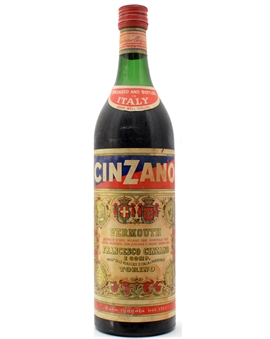 Cinzano Vermouth vintage samlarflaska från Francesco Cinzano och C., Italien
