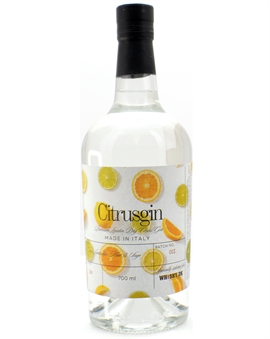 Citrusgin Premium London Dry Citrus Gin Whisky.dk Silvio Carta Italien 70 cl 38%