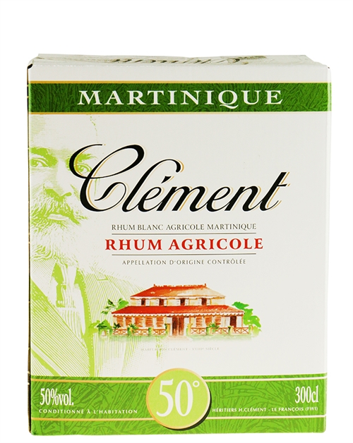 Clement Premiere Canne Rhum Agricole Bag-in-Box Martinique Vitt Rom 300 cl 50%