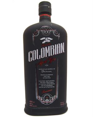 Colombian Treasure Premium Gin lagrad i använt rumface från Dictador 