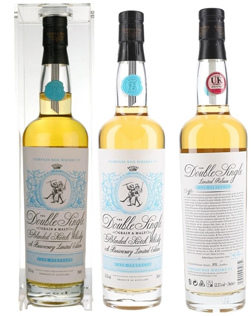 Compass Box The Double Single 10th Anniversary Limited Edition Blended Scotch Whisky 53,3%