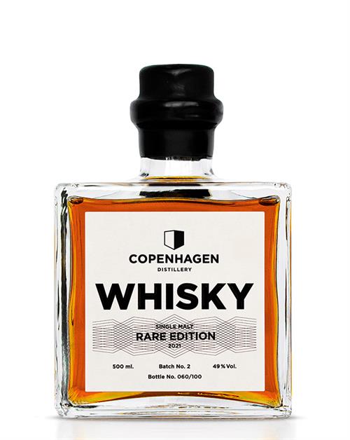 Copenhagen Distillery Batch No 2 Rare Edition 2021 Dansk Single Malt Whisky 50 cl 49%