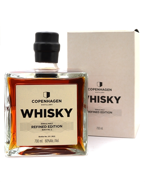 Copenhagen Distillery Refined Edition Batch No 2 Danska Single Malt Whisky 70 cl 60%