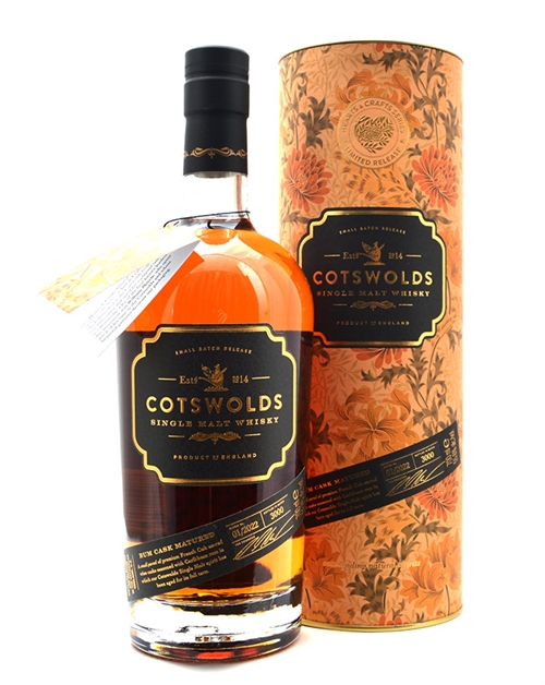 Cotswolds 2022 Rom Fat Mognad Blended Single Malt Engelsk Whisky 70 cl 55,6%