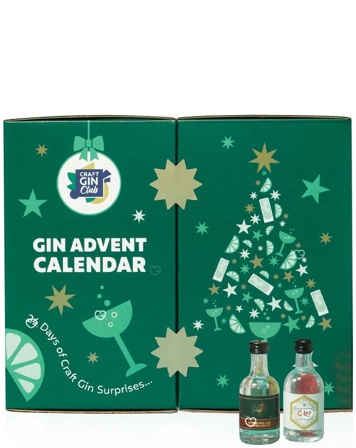 Craft Gin Club Gin Advent Calendar - Ginjulkalender fylld med 24 st x 5cl