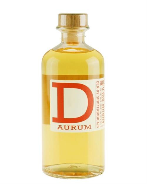 D Aurum Golden Dill Akvavit från Danmark innehåller 40 procent alkohol