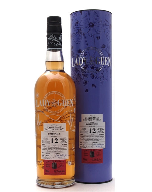 Dailuaine 2008/2020 Lady of the Glen 12 år Single Speyside Malt Whisky 56,3 %