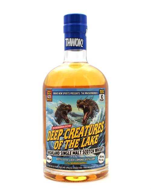 Inchmurrin 10 år Deep Creatures Of The Lake Whiskyheroes Single Highland Malt Scotch Whisky 58,1%