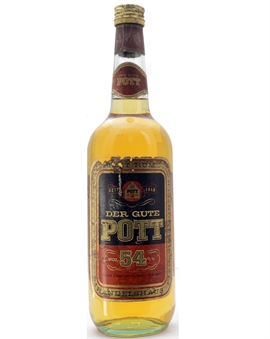 Der Gute Pott Echter Westindien 1960erne Vintage Flaska Rom 70 cl 54%