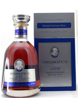 Diplomatico Single Vintage 2007 Sherry Cask Finish Venezuela Rom 70 cl 43%