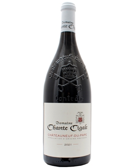 Domaine Chante Cigale Chateauneuf du pape 2021 Fransk Rödvin 1,5L 15%