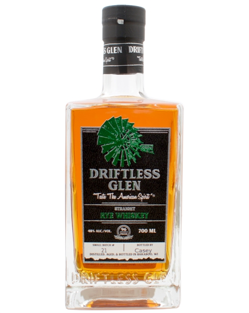 Driftless Glen Small Batch Straight Rye Whiskey 48%