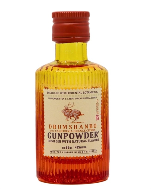 Drumshanbo Gunpowder gin miniature California Orange Irish Gin 5 cl 43%
