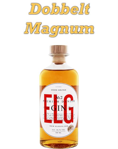 ELG Gin No 2 Old Tom Premium Danish Small Batch Gin Double Magnum 3 Liter 46,3%