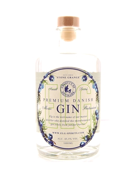 ELG Gin Mono Botanical Premium Danish Small Batch Gin 100 cl 45,5 %