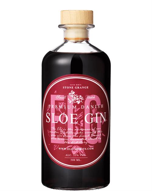 ELG Sloe Gin Premium Danish Small Batch Gin 33 %