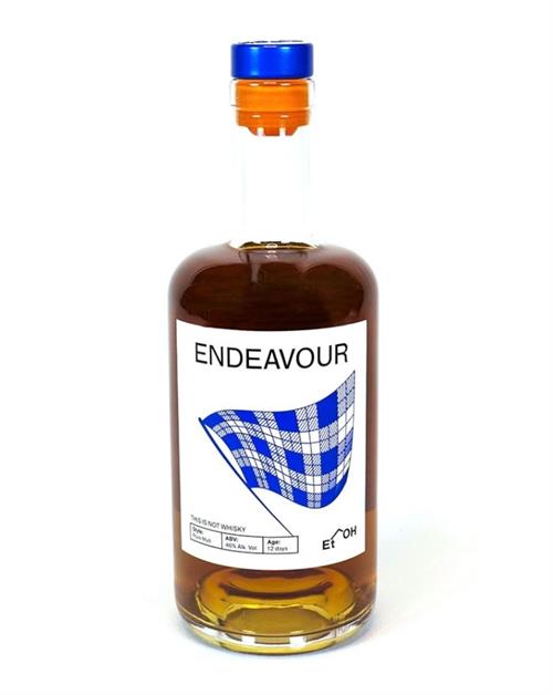 Framsidan av EtOH Endeavour 12 dagars lagrad ren malt