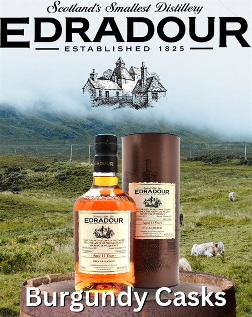 Edradour Burgundy Cask 12 år - Blogginlägg av Jan Laursen