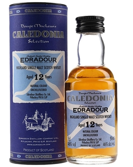 Edradour Caledonia Miniatyr Dougie MacLeans urval 12