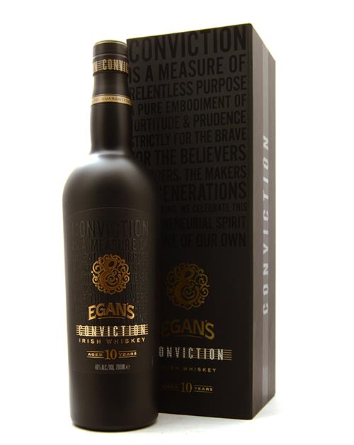 Egan\'s Conviction 10 Years Irish Whisky 46%