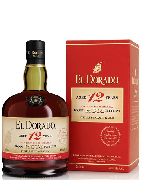 El Dorado Rum 12 år gammal Guyana Rum