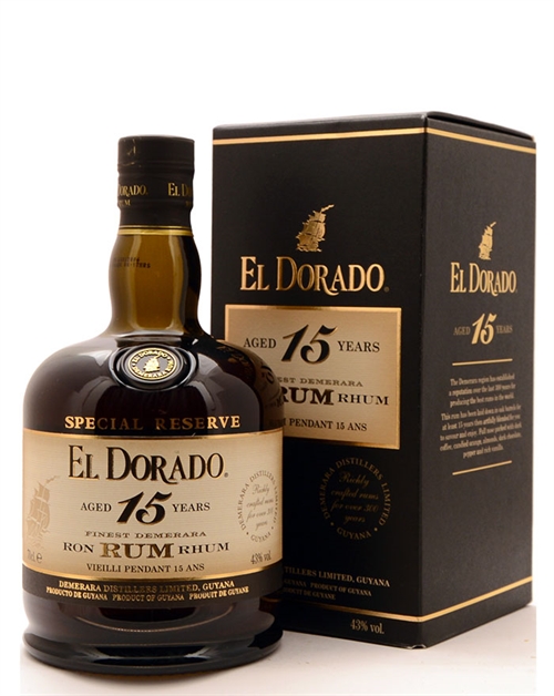 El Dorado 15 år Guyana Rom 70 cl 43%