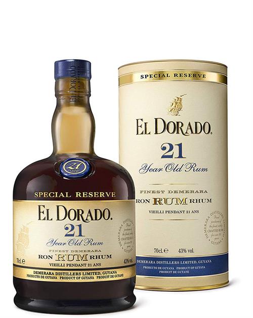 El Dorado 21 år Guyana Rum 43%