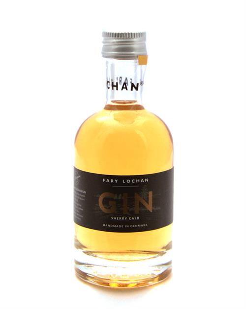 Fary Lochan miniatyr shery fat dansk liten batch gin 5 cl 38%