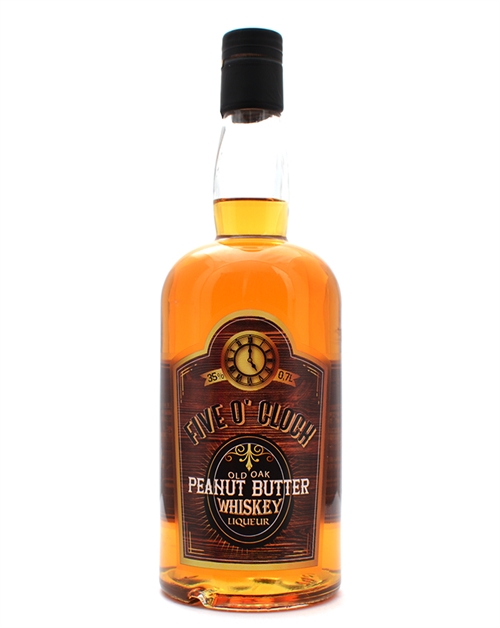 Five O\'Clock Old Oak Peanut Butter Spanska Whiskeylikör 70 cl 35%