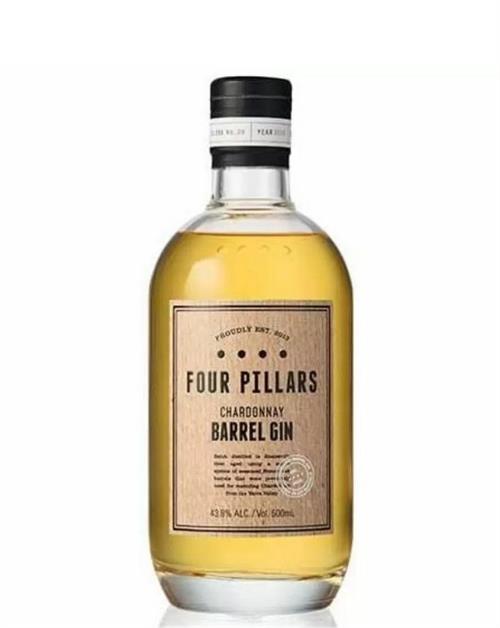 Four Pillars Chardonnay Barrel 2019 Gin 43,8 procent alkohol och 50 centiliter