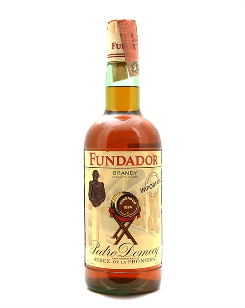 Fundador Old Version Pedro Domecq Spanska Brandy 70 cl 38,5%