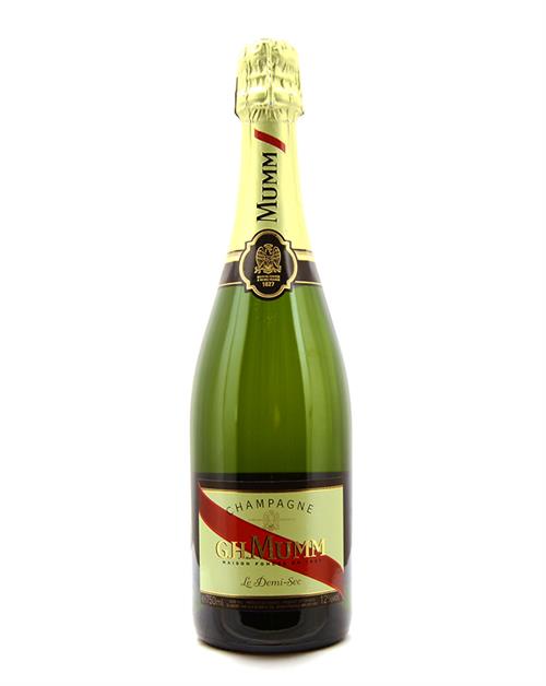 GH Mumm Champagne Old Version Le Demi-Sec Champagne 75 cl 12%