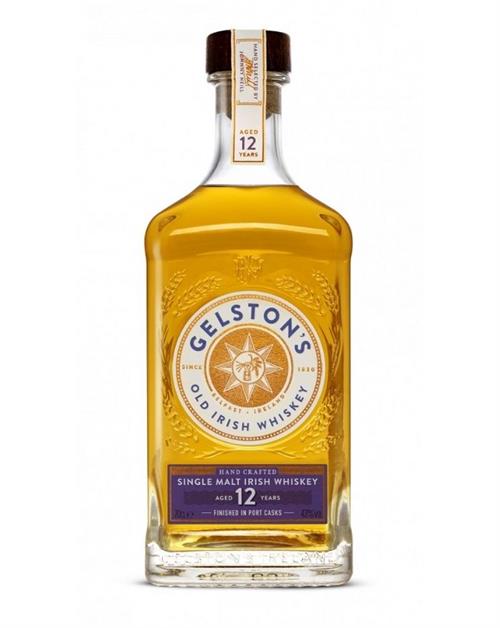 Gelstons 12 år Port Cask Finish Single Malt Irish Whisky