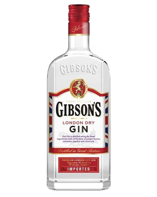 Gibsons London Dry Gin 70 centiliter och 37,5 procent alkohol
