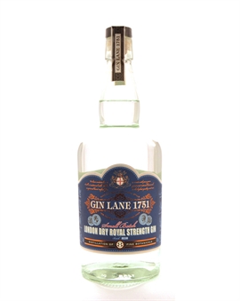 Gin Lane 1751 Small Batch London Dry Royal Strength Gin 70 cl 47%