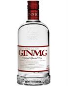 Gin MG Dry Gin innehåller 70 centiliter med 40 procent alkohol