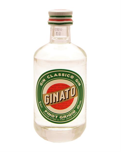 Ginato Miniatyr Pinot Grigio Classico Gin 5 cl 43%