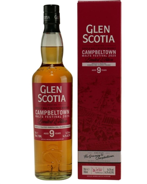 Glen Scotia Campbeltown Festival 2025 Single Malt Scotch Whisky 70 cl 54.3%