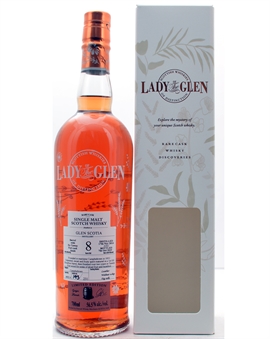 Glen Scotia 2016/2025 Lady of the Glen 8 år Single Campbeltown Malt Whisky 56,5%