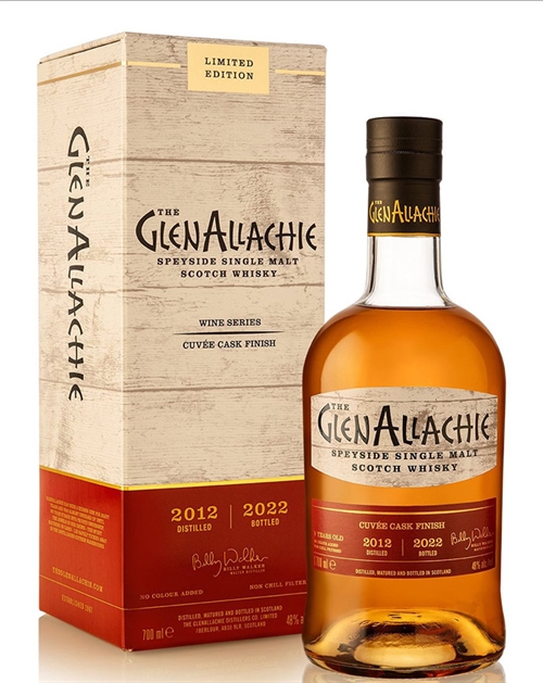 GlenAllachie 9 Year Cuvee Cask Finish Single Speyside Malt Whisky