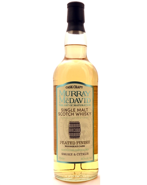 Glen Elgin Murray McDavid Craft Cask Peated Finish Single Speyside Malt Whisky