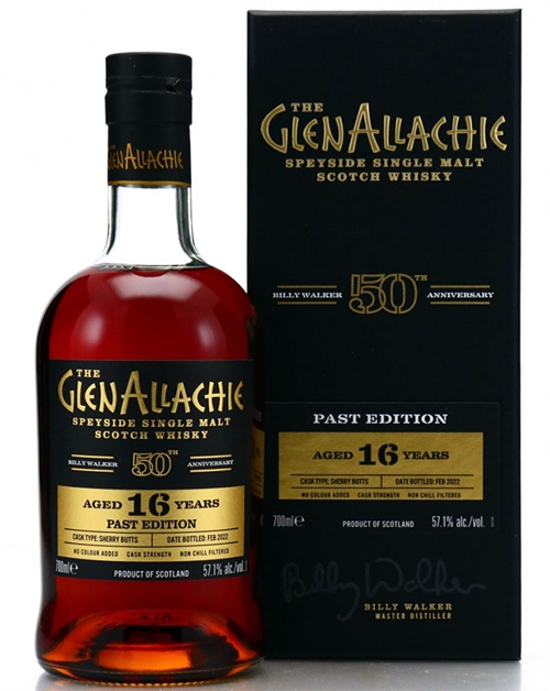 Glenallachie 16 Year Old Past Edition Billy Walker 50-årsjubileum