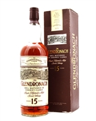 Glendronach 15 år 100% Sherrymognad Single Highland Malt Scotch Whisky 100 cl 40%