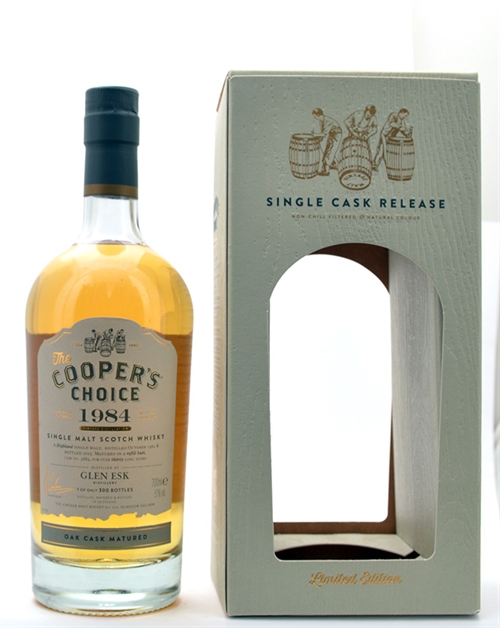 Glenesk 1984/2015 Coopers Choice 30 år gammal Single Highland Malt Whisky 51 %