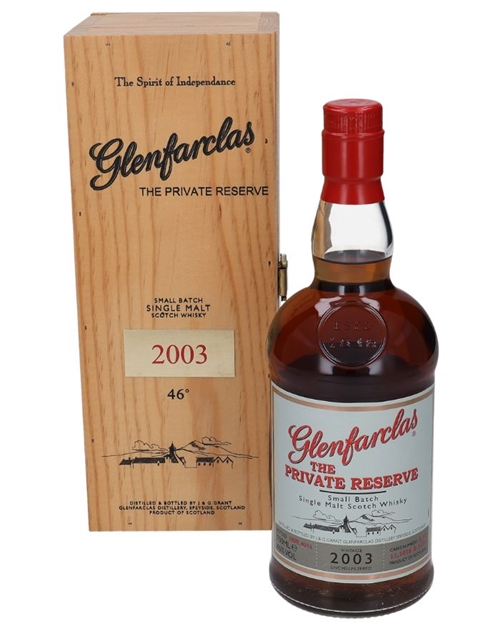 Glenfarclas 2003 The Private Reserve Small Batch Single Speyside Malt Whisky 46%