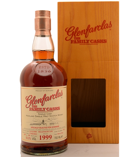 Glenfarclas Millennium Single Cask 1999 fat 7512 Highland Single Malt Whisky