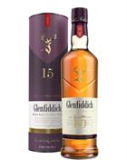 Glenfiddich 15 år Our Solera Fifteen Single Speyside Malt Whisky 70 cl 40%