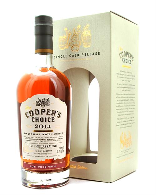 Glenglassaugh 2014/2022 Coopers Choice 8 år Single Highland Malt Scotch Whisky 53,5 %